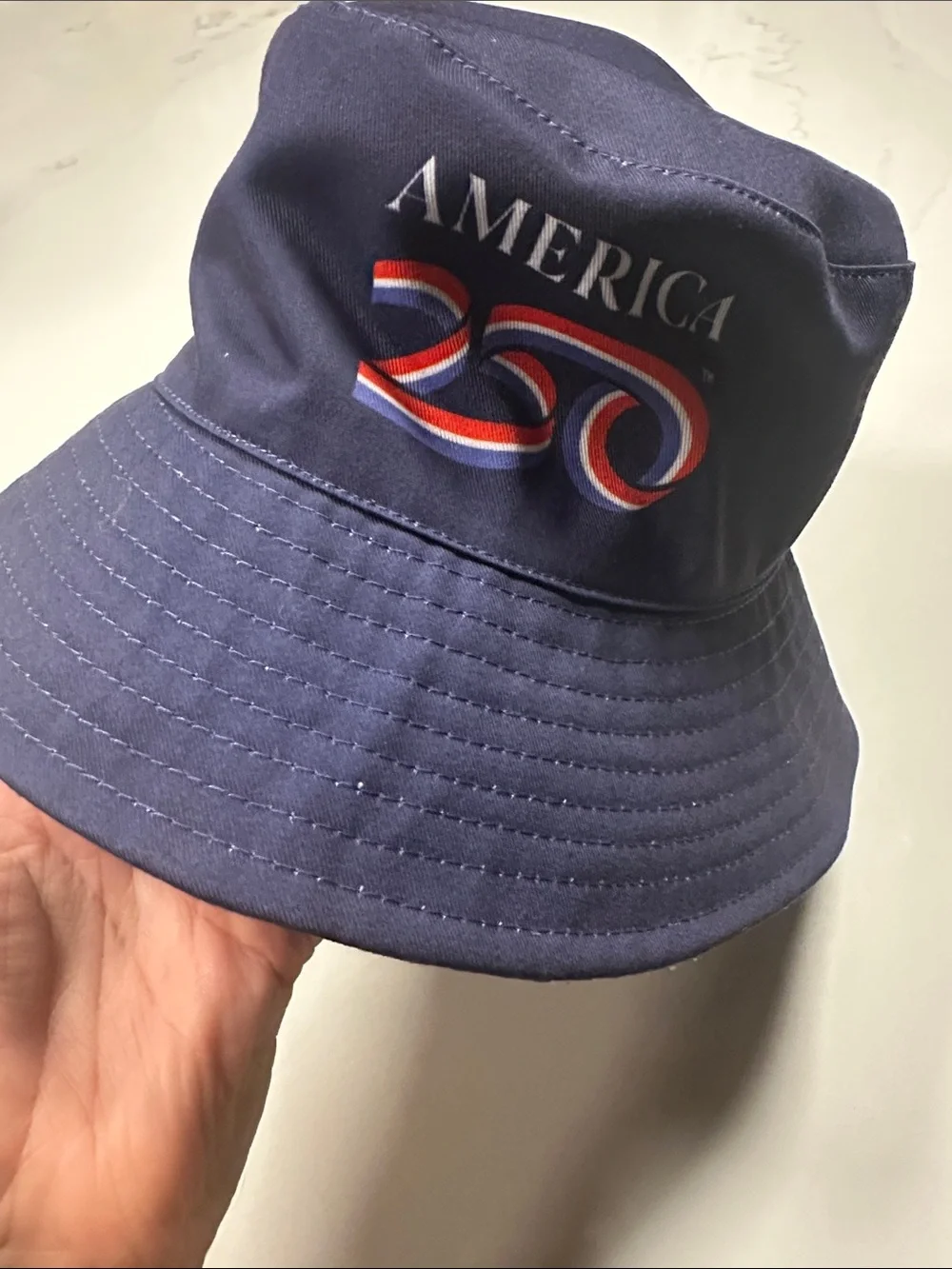 America 250th Anniversary Unisex Navy Bucket Hat